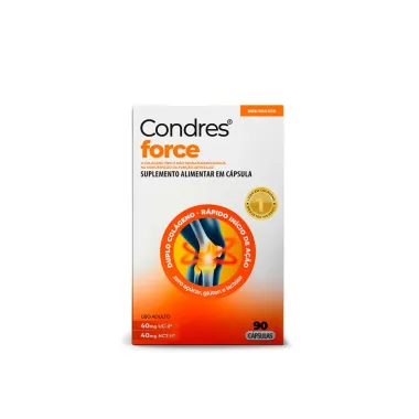 Condres Force Col&aacute;geno Tipo II N&atilde;o Hidrolisado com C&aacute;psulas