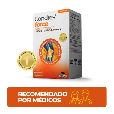Condres Force Col&aacute;geno Tipo II N&atilde;o Hidrolisado com C&aacute;psulas