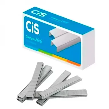 Grampo para Grampeador CiS 26/6 Galvanizado Verso