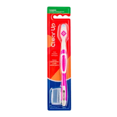 Escova de Dente Clear UP Complete Cerdas Super Macias Frente