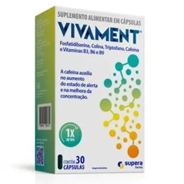 Vivament Suplemento Alimentar com 30 Cápsulas Duras