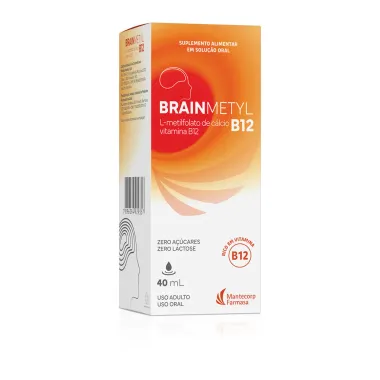 Brainmetyl Suplemento Alimentar Vitamina B12 40ml