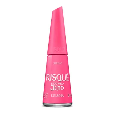 Esmalte Risqué É Do Meu Jeito Cor Esti. Rosa 8ml