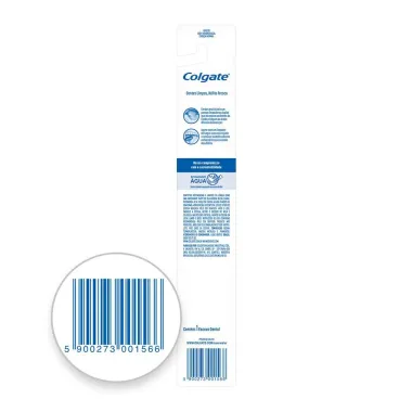 Escova Dental Colgate Extra Clean M&eacute;dia Cores Sortidas com 1 Unidade
