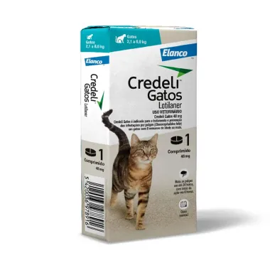 Credeli 48mg Para Gatos de 2,1 a 8kg com 1 Comprimido