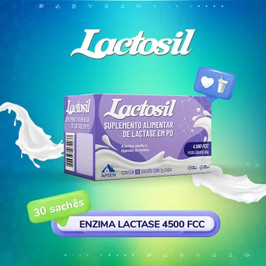 Lactosil 4.500 FCC com 30 Sachês de 2g cada