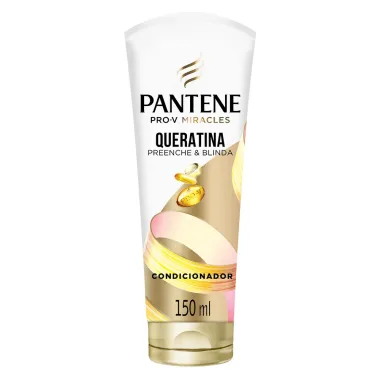 Condicionador Pantene Pro-V Miracles Queratina Preenche e Blinda 150ml