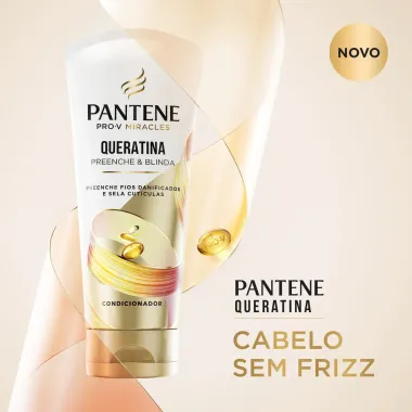 Condicionador Pantene Pro-V Miracles Queratina Preenche e Blinda 150ml