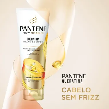 Condicionador Pantene Pro-V Miracles Queratina Preenche e Blinda 150ml