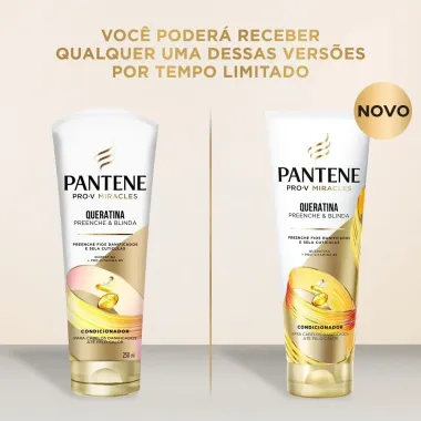Condicionador Pantene Pro-V Miracles Queratina Preenche e Blinda 150ml