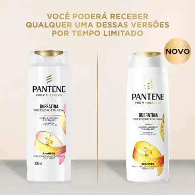 Shampoo Pantene Pro-V Miracles Queratina 300ml