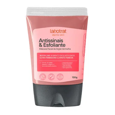 Máscara Facial de Argila Rosa Labotrat Dermo Skin Iluminadora e Revitalizante 130g