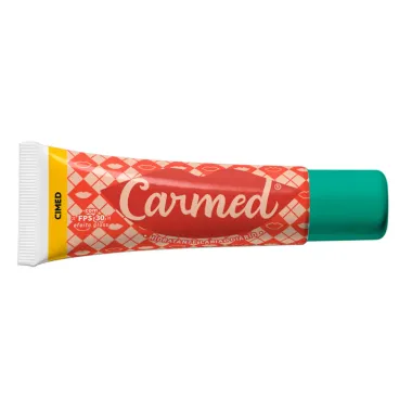 Kit Carmed Natal Hidrante Labial Carmed Maçã do Amor e  Carmed FPS 30 com 10g cada