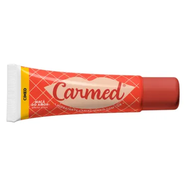 Kit Carmed Natal Hidrante Labial Carmed Maçã do Amor e  Carmed FPS 30 com 10g cada
