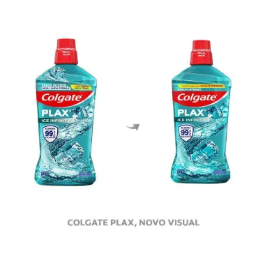 Solução Bucal Colgate Plax Ice Infinity 1 Litro