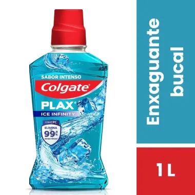 Solu&ccedil;&atilde;o Bucal Colgate Plax Ice Infinity 1 Litro