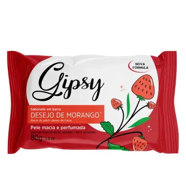 Sabonete Gipsy Desejo de Morango