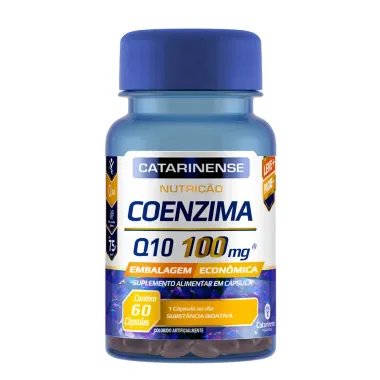 Coenzima Q10 100mg Catarinense com 60 Cápsulas