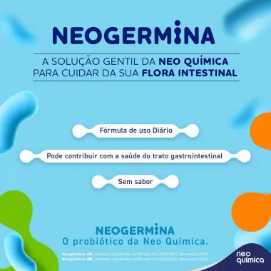 Neogermina Probiótico 2BI com 10 Flaconetes de 5ml cada