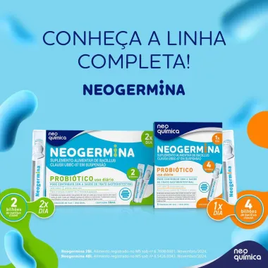 Neogermina Probiótico 2BI com 10 Flaconetes de 5ml cada