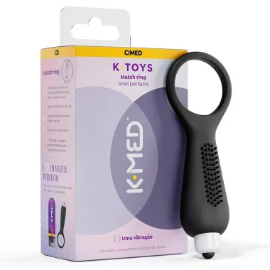 Anel Peniano K Toys Match Ring K-Med 1 Vibração