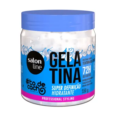 Gelatina Salon Line To De Cacho Super Defini&ccedil;&atilde;o Hidratante 550g