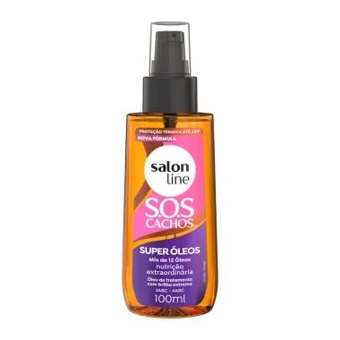 &Oacute;leo Salon Line SOS Cachos Super &Oacute;leos Nutri&ccedil;&atilde;o Extraordin&aacute;ria 100ml
