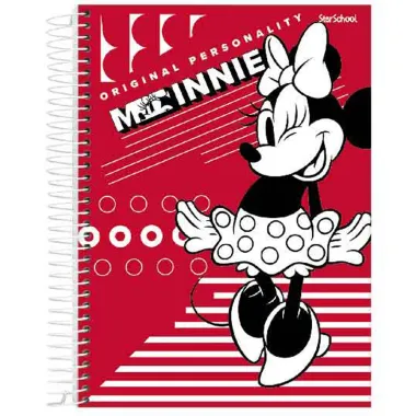 Caderno Espiral Minnie