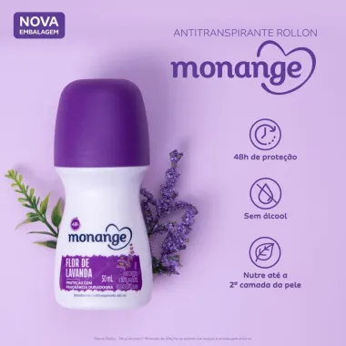 Desodorante Monange Flor de Lavanda