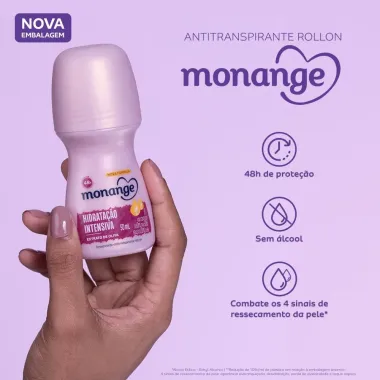 Desodorante Monange Hidratação Intensiva Roll-On 50ml-2