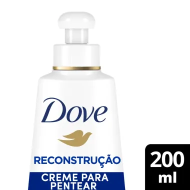 Creme de Pentear Dove Reconstrução 9% Queratina Complex 200ml