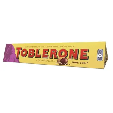 Chocolate Toblerone Fruit&Nut 100g
