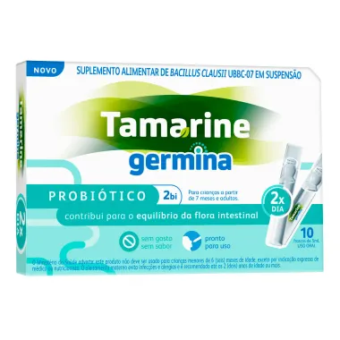 Tamarine Germina Probiótico 2BI com 10 Flaconetes de 5ml cada