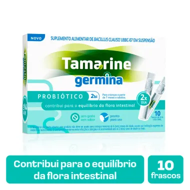 Tamarine Germina Probiótico 2BI com 10 Flaconetes Hero