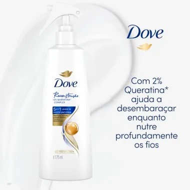 Leave-In Multifuncional Dove 5 em 1 Reconstrução 175ml