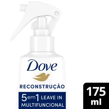 Leave-In Multifuncional Dove 5 em 1 Reconstrução 175ml