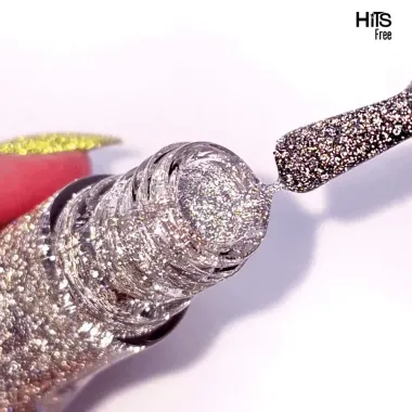 Esmalte Hits Glitter 5Free Cor Diamante Estrela 8ml_2