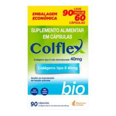 Colflex Bio 40mg com 90 Cápsulas