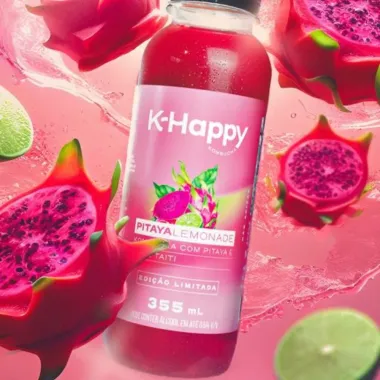 Kombrucha Khappy Pitaya Lemonad 355ml