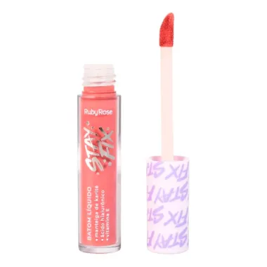 Batom Líquido Roby Rose Stay Fix Matte Cs50 Rana 3,2ml_2