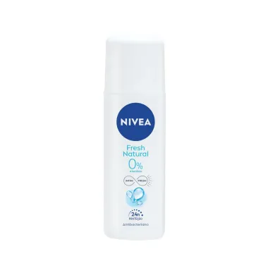 Desodorante Nivea Fresh Natural Spray Infini Fresh Antibacteriano 24h Prote&ccedil;&atilde;o 90ml