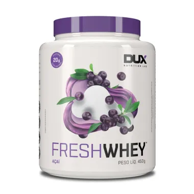 Fresh Whey Dux Sabor Açaí Pote 450g Frente