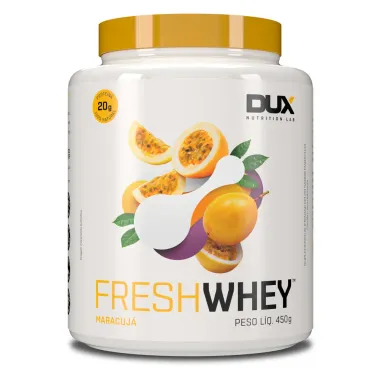 Fresh Whey Dux Sabor Maracujá com 20g Proteína Pote 450g