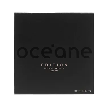 Paleta de Sombras Océane Edition Pocket Palette Casual 7g Embalagem fechada