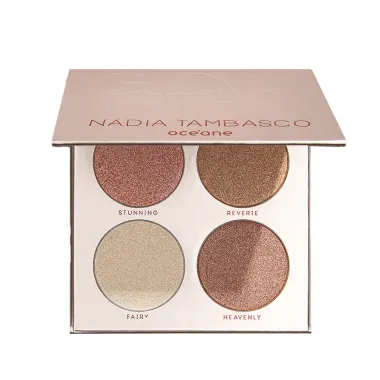 Paleta de Iluminadores Nádia Tambasco By Océane Glow To Go 16,9g