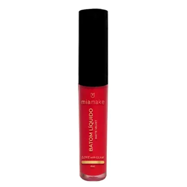 Batom Líquido Mia Make Matte Velvet Love With Glam 03 Indecente 4ml