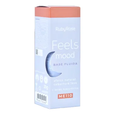 Base Fluida Feels Mood Ruby Rose HB901 Cor ME110 25g - 2