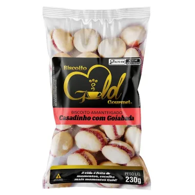 Biscoito Amanteigado Gold Gourmet Goiabada 230g