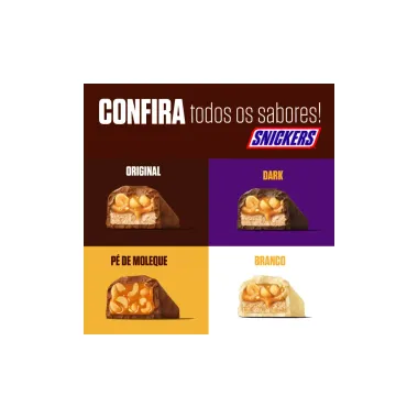 Chocolate Snickers Morango 42g