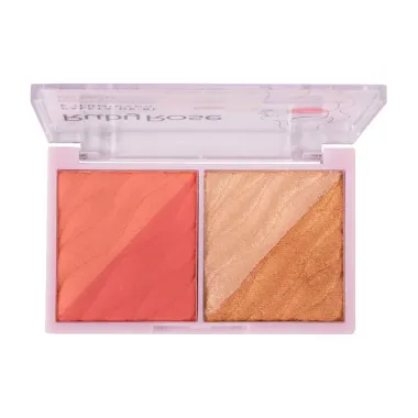 Paleta de Blush e Iluminador Ruby Rose Hb75331 com 11,4g_2